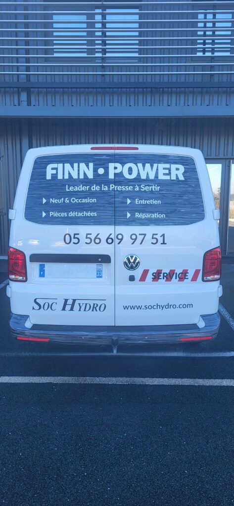 arriere camion finn power